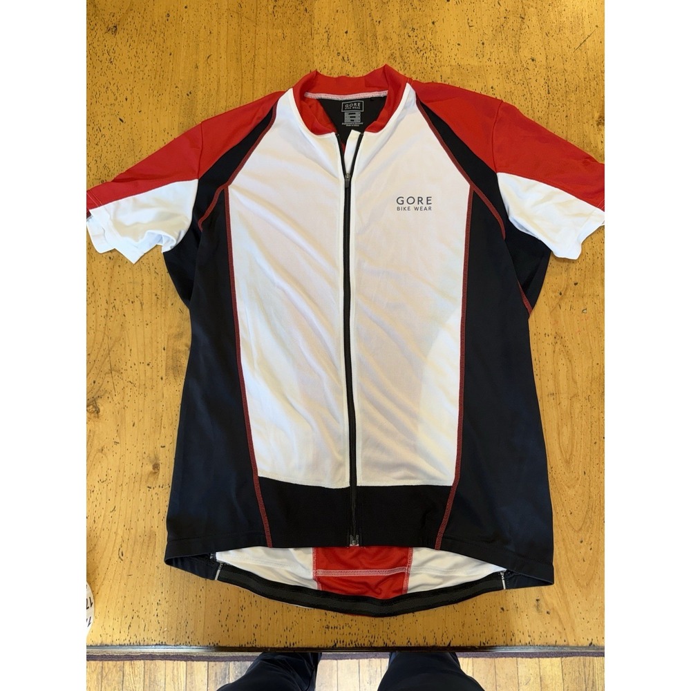 gore bike wear Full Zip jersey Men's Size  XxL Excellent Condition